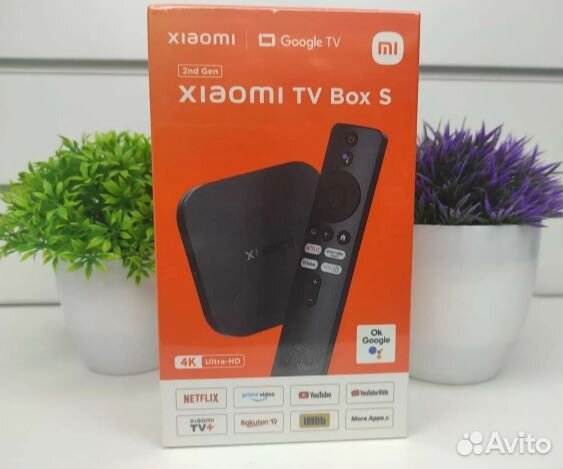 TV приставка Xiaomi Mi Box S 2nd Gen TV приставка