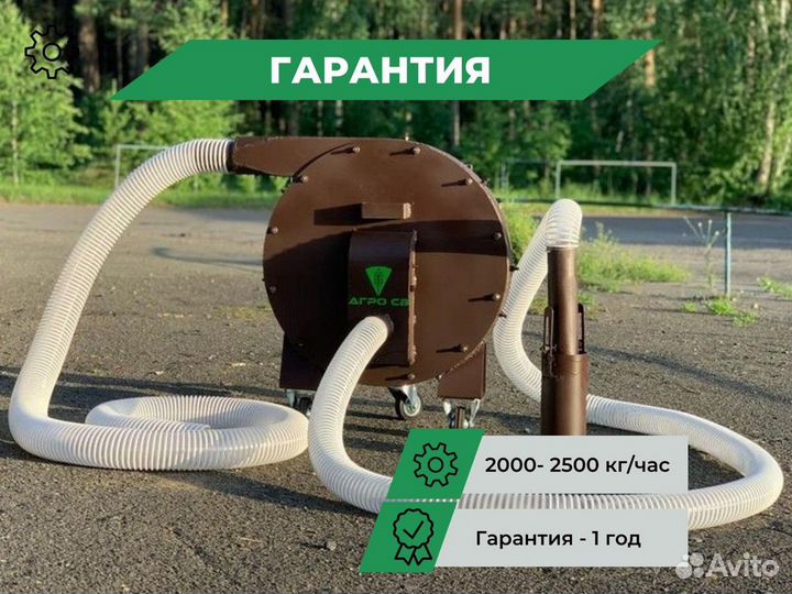 Зернодробилка 15кВт, 380 В с гарантией