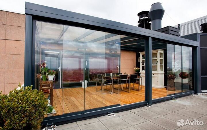 Безрамное остекление в день обращения