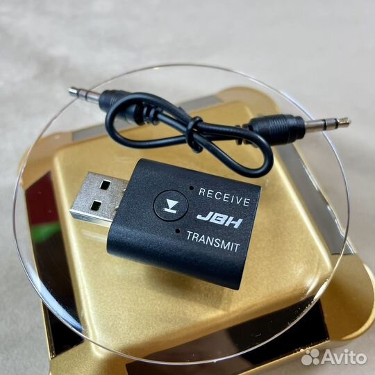 Блютуз AUX адаптер ресивер/трансмитер JBH BY-10