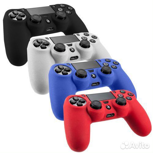 PS4 Силиконовый чехол для джойстика DualShock 4