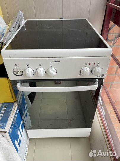 Плита электрическая бу с духовкой zanussi