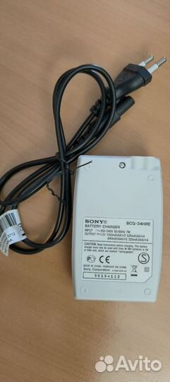 Зарядка для АКБ Sony BCG-34HRE