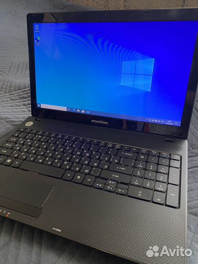 Ноутбук emachines core i3 на ssd