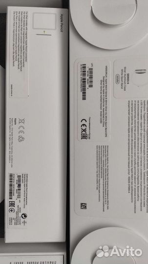 Apple коробка с чеком