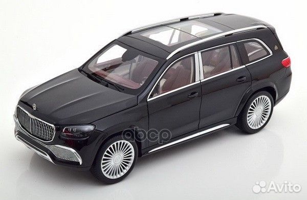 Модель машины maybach GLS600«черный обсидиан»
