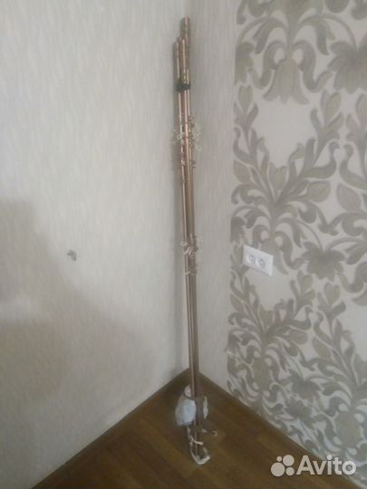 Карниз для штор 3 метра двухрядный металлический