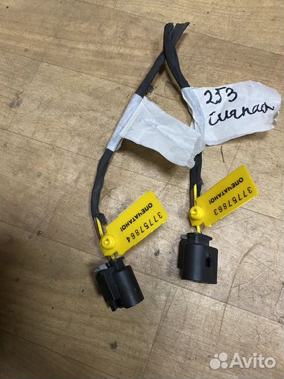 Mercedes W253 X253 C253 разъемы звуковых сигналов