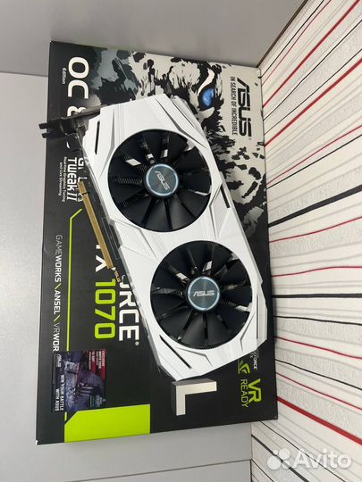 Видеокарта Asus Gtx 1070 8gb