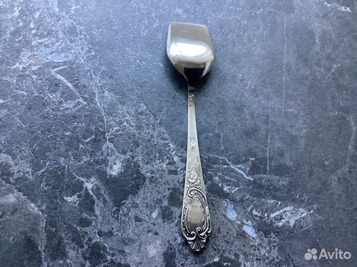 Ложка -лопатка для сахара серебряная