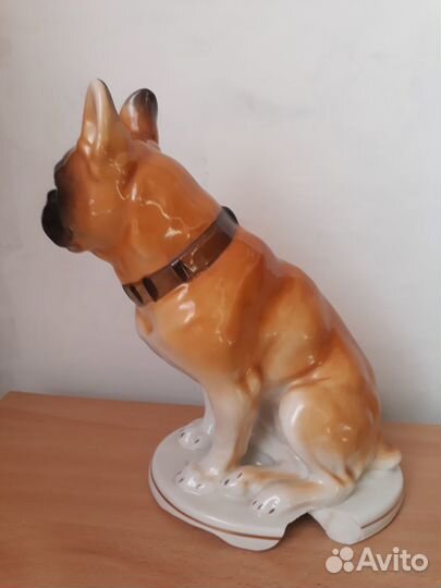 Статуэтка ссср.Бульдог.В реставрацию