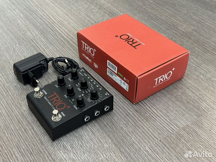 Гитарная педаль digitech trio + plus