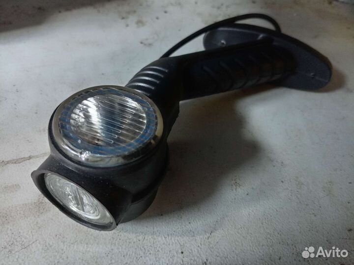 Фонарь габаритьный (рог) L185мм