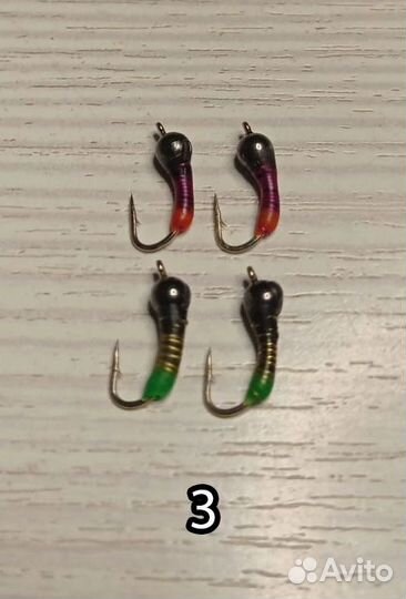 Мормышки для зимней рыбалки (вольфрамовые)