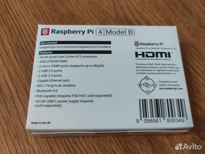Raspberry pi 4 4gb