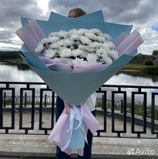 Букет Гигант из Хризантем