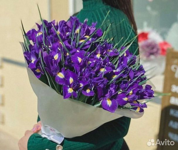 Ирис, Букет Цветов с Доставкой, Цветы 51