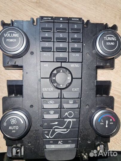 Блок управления климат-контролем Volvo S40 седан