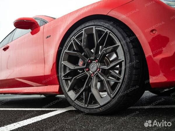 Кованые диски R21 на Audi A7. Новые диски