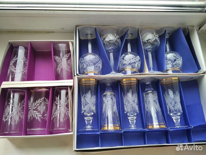 Фужеры, стаканы