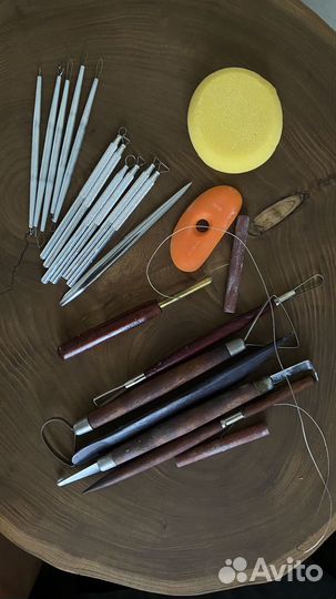 Инструменты для керамики (глина, гончарное)