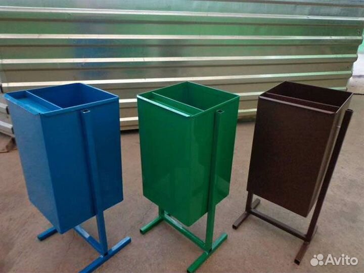 Металлическая урна 25 л