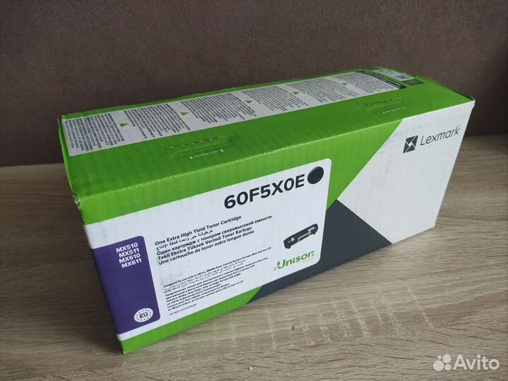 Картридж Lexmark 60f5x0e