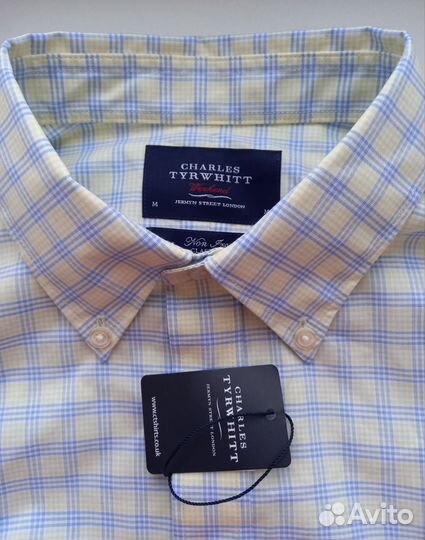 Новая мужская рубашка Charles Tyrwhitt