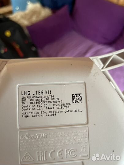 Точка доступа mikrotik LTE 6 kit