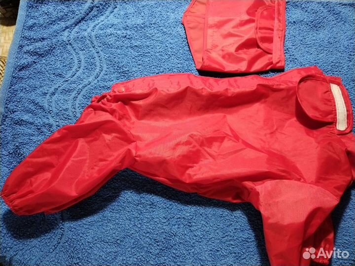 Дождевик для средней собаки