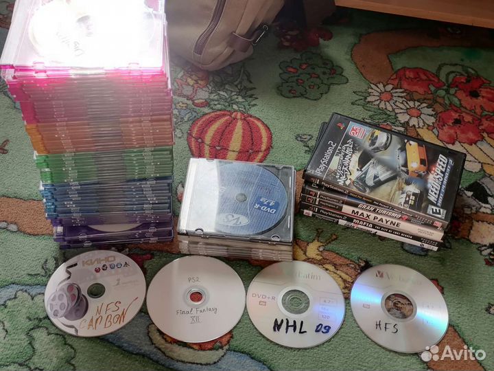 Диски для прошитой ps2