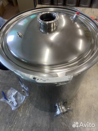 Перегонный куб 35,50 литров с врезкой под тэн