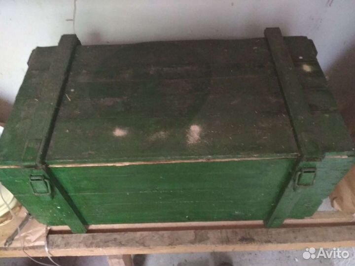 Ящик армейский деревянный СССР