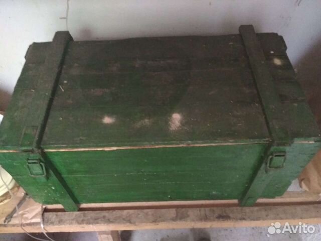 Ящик армейский деревянный СССР