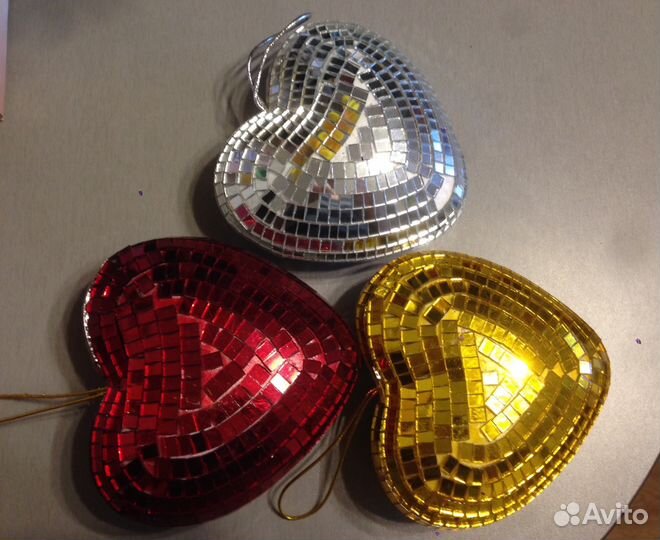 Елочные украшения 12х12 см