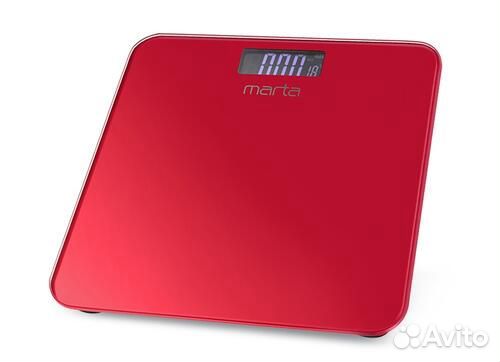 Напольные весы marta MT-1684бордовыйгранат