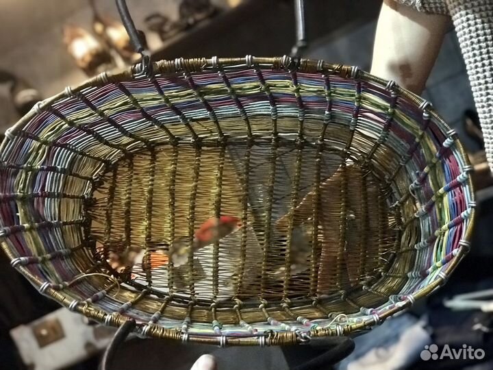 Корзинка плетёная воемён СССР
