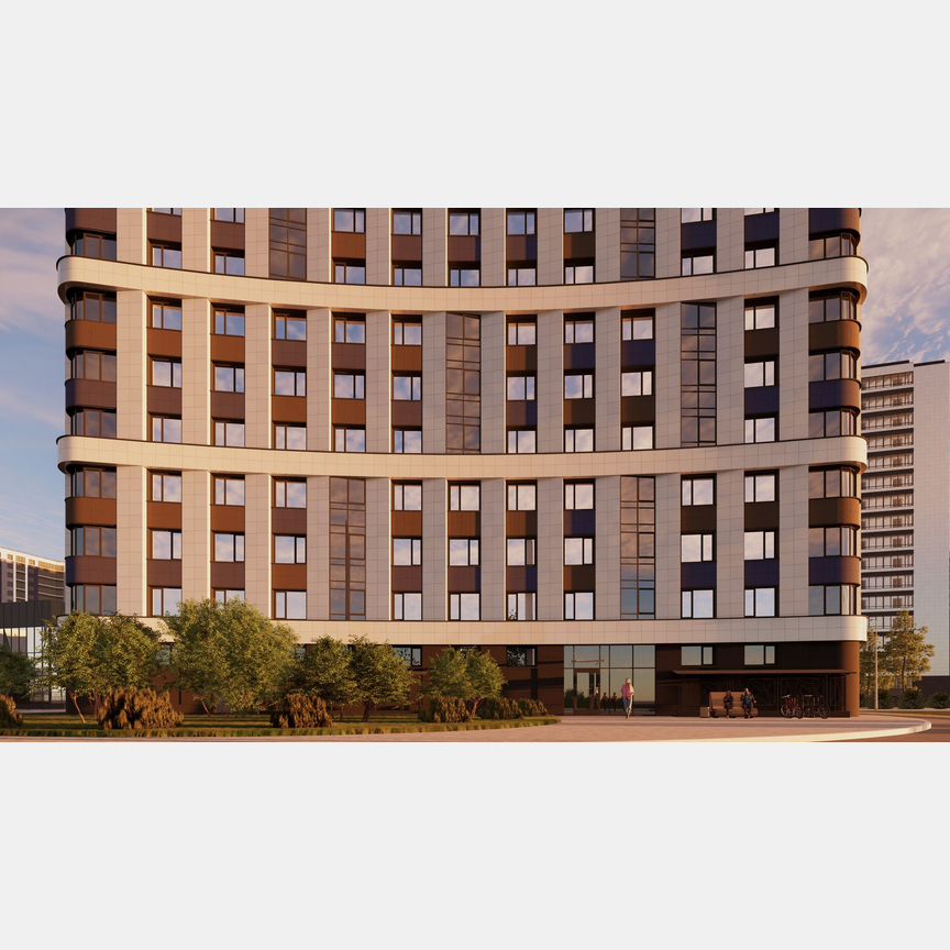 1-к. квартира, 38,8 м², 16/18 эт.