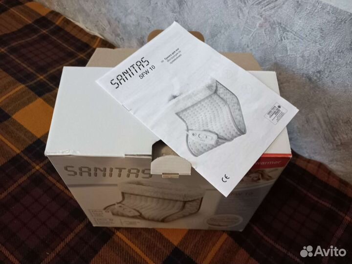 Грелка для ног sanitas sfw10