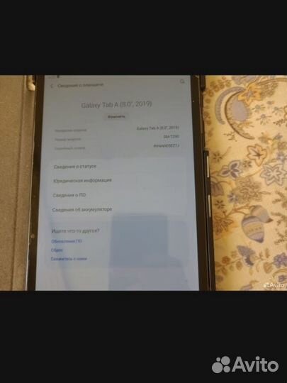 Планшет samsung galaxy tab a8.0 2019