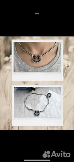 Ожерелье из бисера