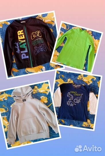Вещи для мальчика 116 см