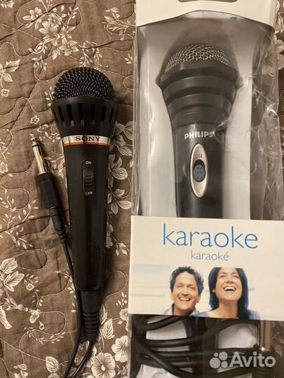 Микрофоны для караоке, Philips/Sony б/у