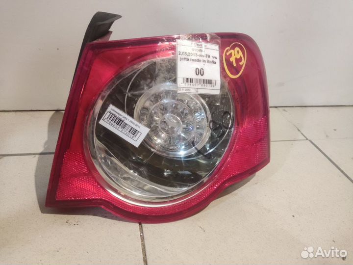 Фонарь volkswagen jetta