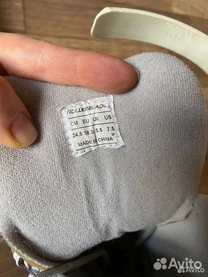 Ролики женские rollerblade spark 5.5uk