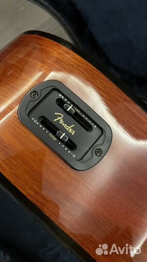 Классическая электроакустика Fender CG-11E NAT MIK