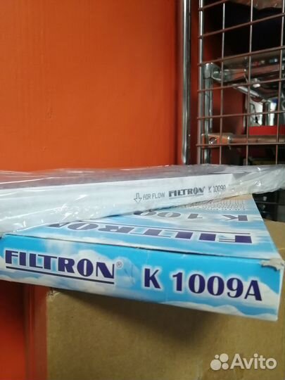 Фильтр салонный угольный filtron K1009A