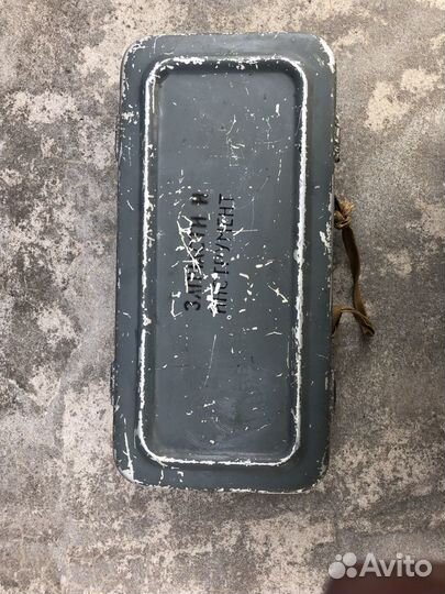 Ящик военный алюминиевый