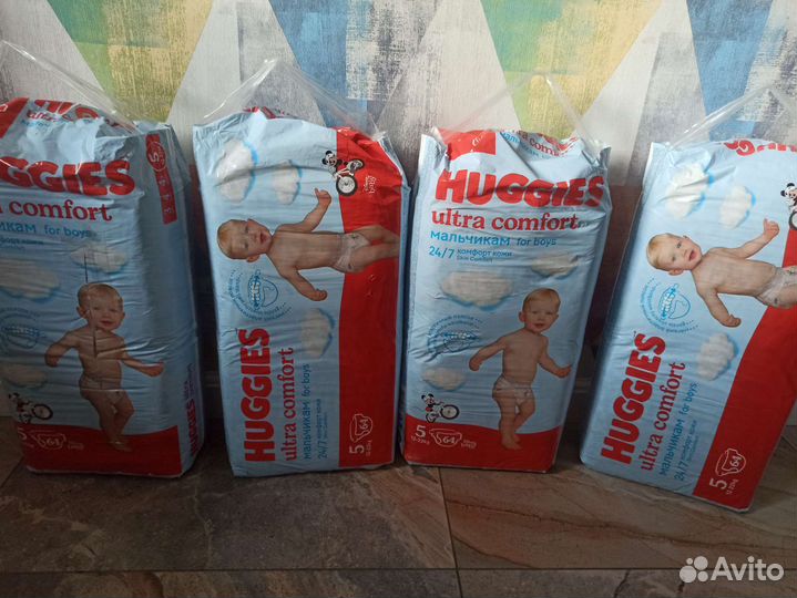 Подгузники Huggies ultra comfort 5