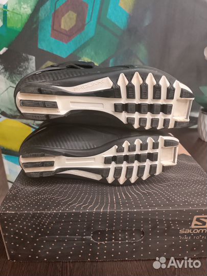 Лыжные ботинки salomon s race skate prolink JR 8